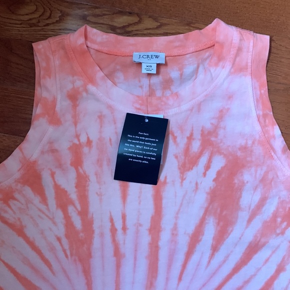 J.Crew factory tie dye easy-going cotton dress. - Picture 4 of 5